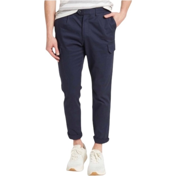 Znt18 Emilio black Cargo Pants 40x34 - Picture 1 of 12